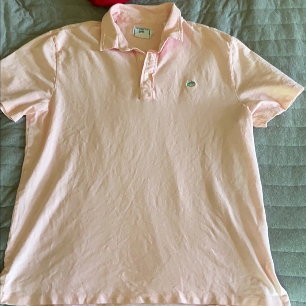 Pink Southern Tide Men’s polo XL